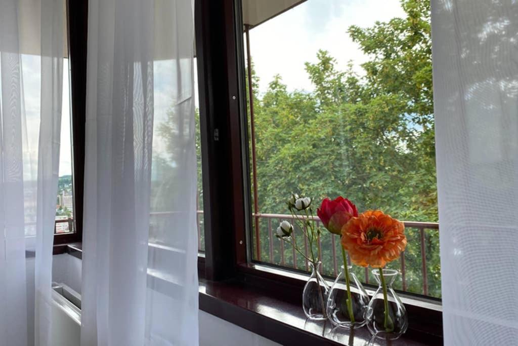 Ferienwohnung Nava Auf Der Kauzenburg バート・クロイツナハ エクステリア 写真